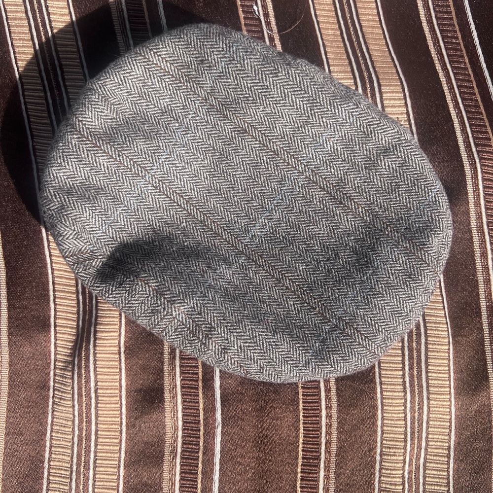Target Kids Gray Herringbone Cap